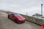 Tesla Model S 90D on Vossen Wheels (VFS-2) 2018 года (UK)